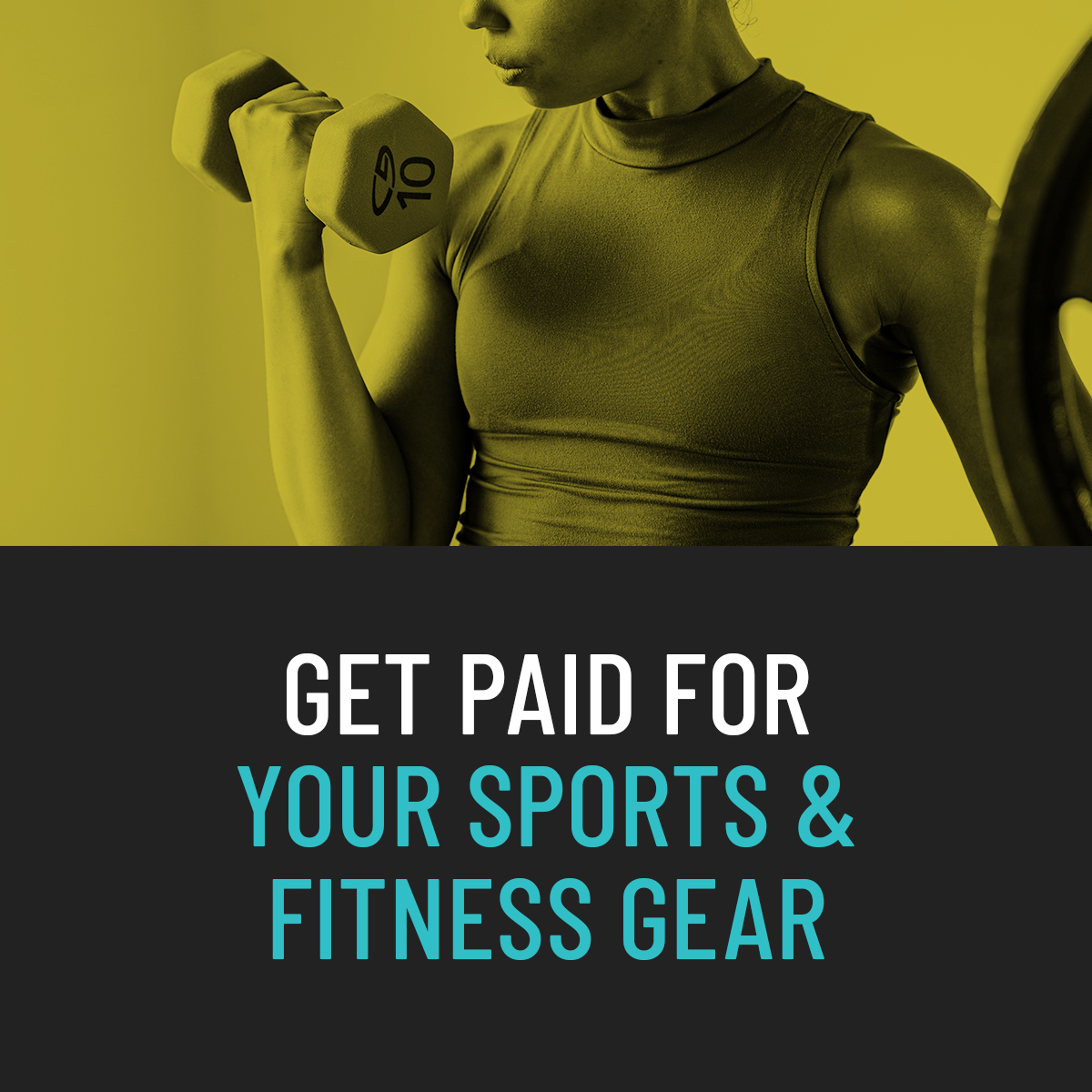 Get paid for sports and fitness green fitness